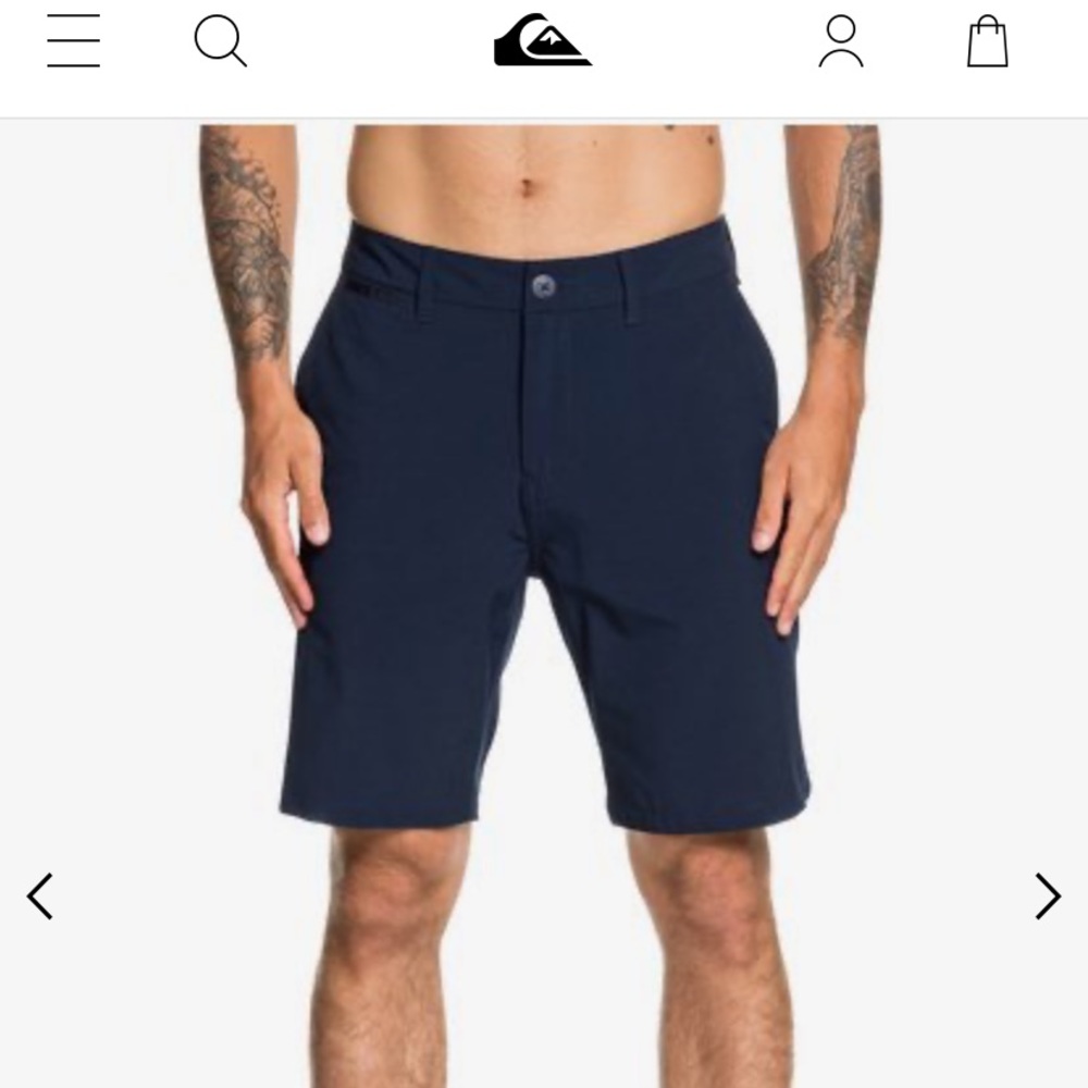 Navy Quicksilver Amphibian Shorts